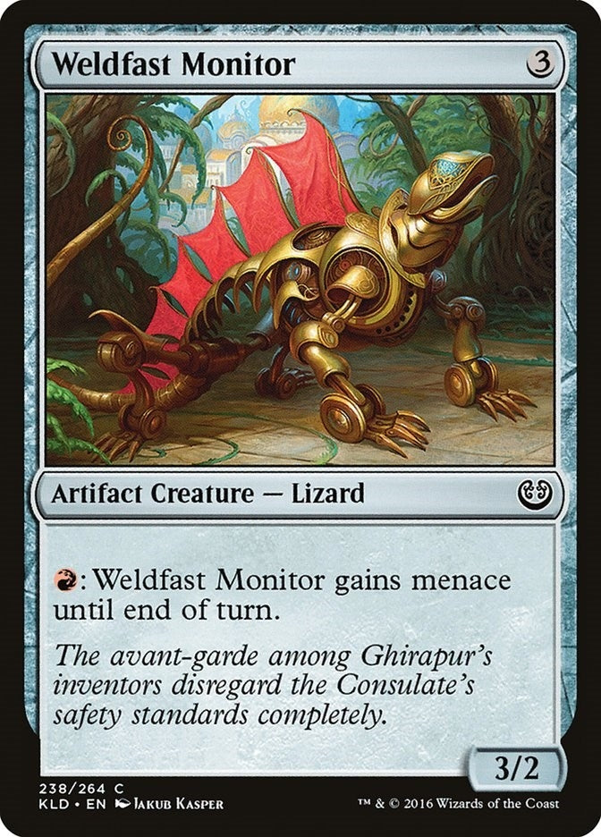 Image for Weldfast Monitor (Kaladesh) (238) - Magic: The Gathering
