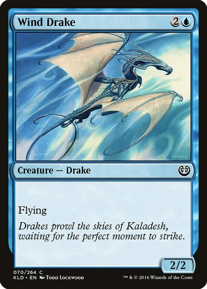 Image for Wind Drake (Kaladesh) (70) - Magic: The Gathering