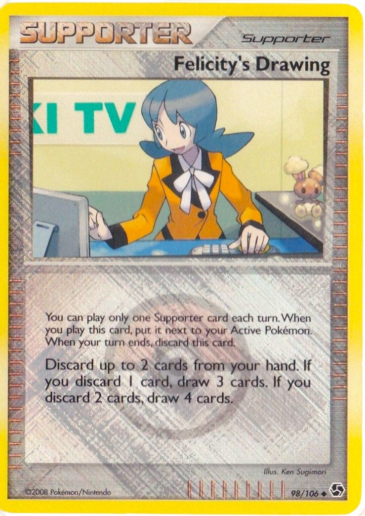 Image for Felicity's Drawing - 098/106 (League Promo) (League & Championship Cards) (98/106) - Pokemon