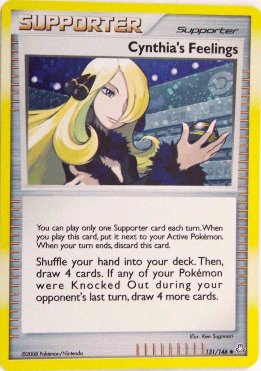 Image for Cynthia's Feelings - 131/146 (Cosmos Holofoil) (Miscellaneous Cards & Products) (131/146) - Pokemon