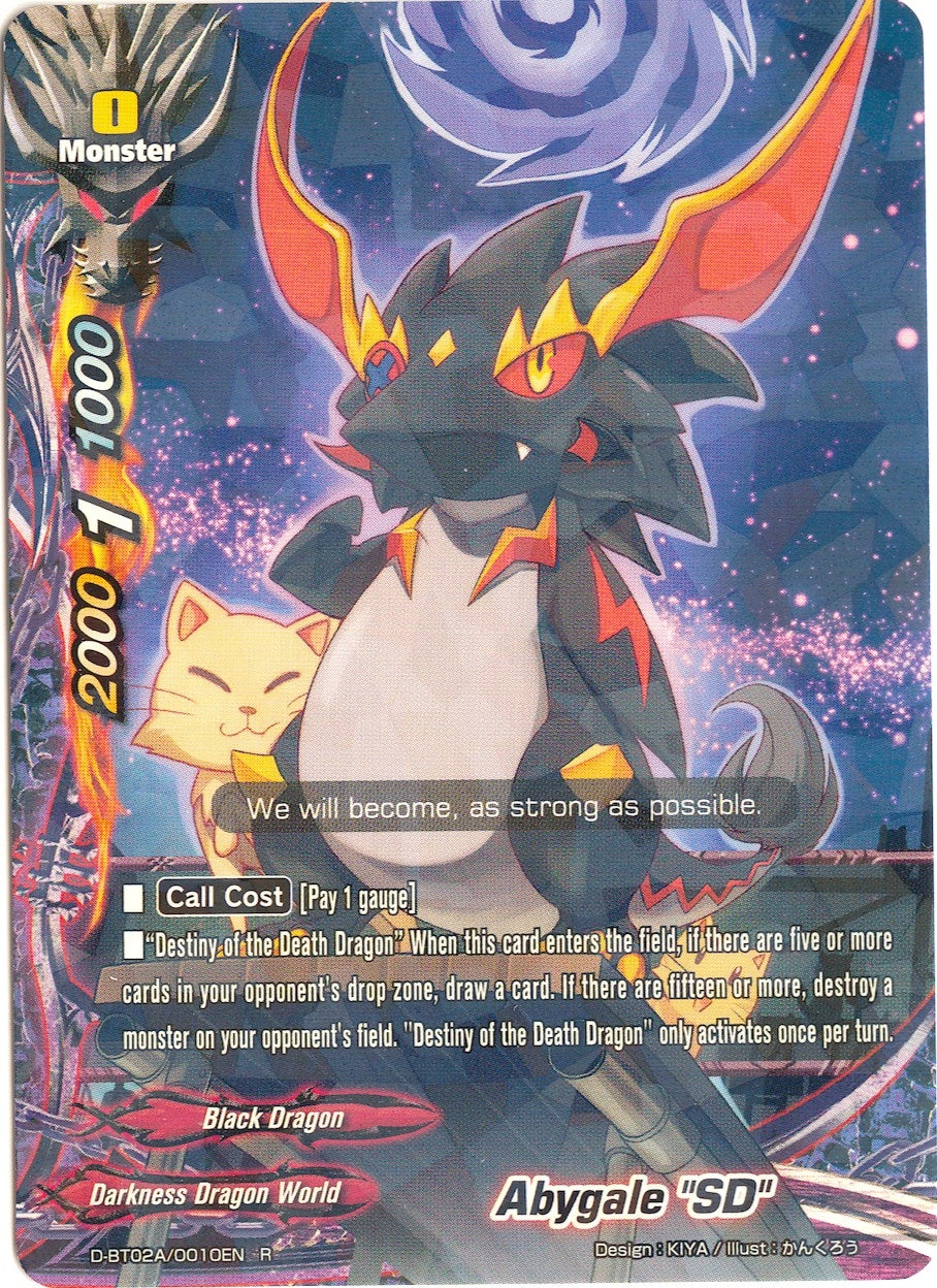 Image for Abygale "SD" (Four Dimensions) (D-BT02A/0010EN) - Future Card BuddyFight