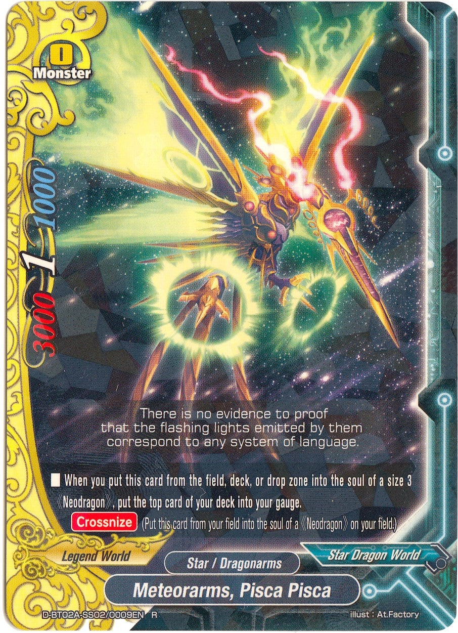 Image for Meteorarms, Pisca Pisca (Four Dimensions) (D-BT02A-SS02/0009EN) - Future Card BuddyFight