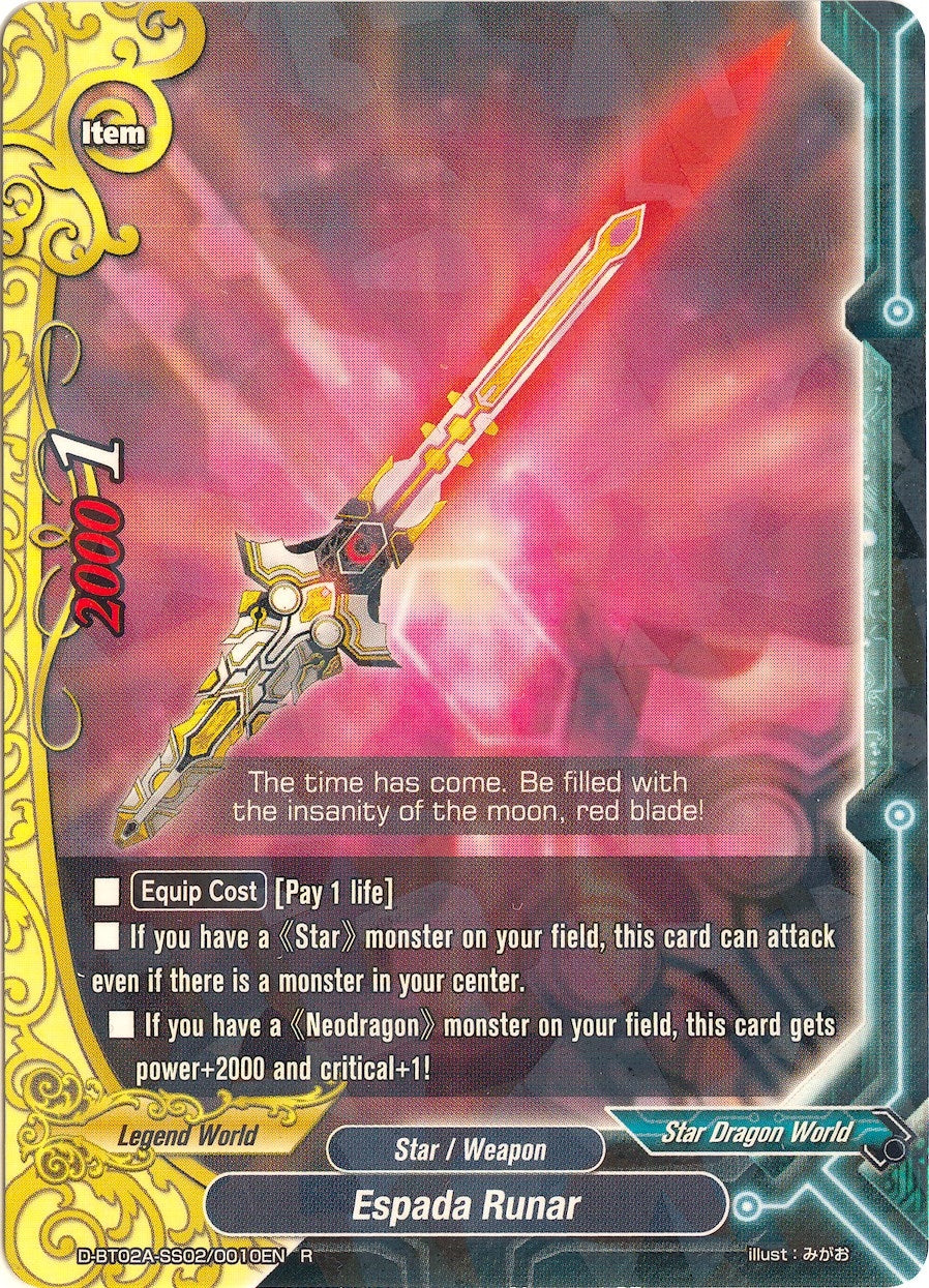 Image for Espada Renard (Red) (Four Dimensions) (D-BT02A-SS02/0010EN) - Future Card BuddyFight