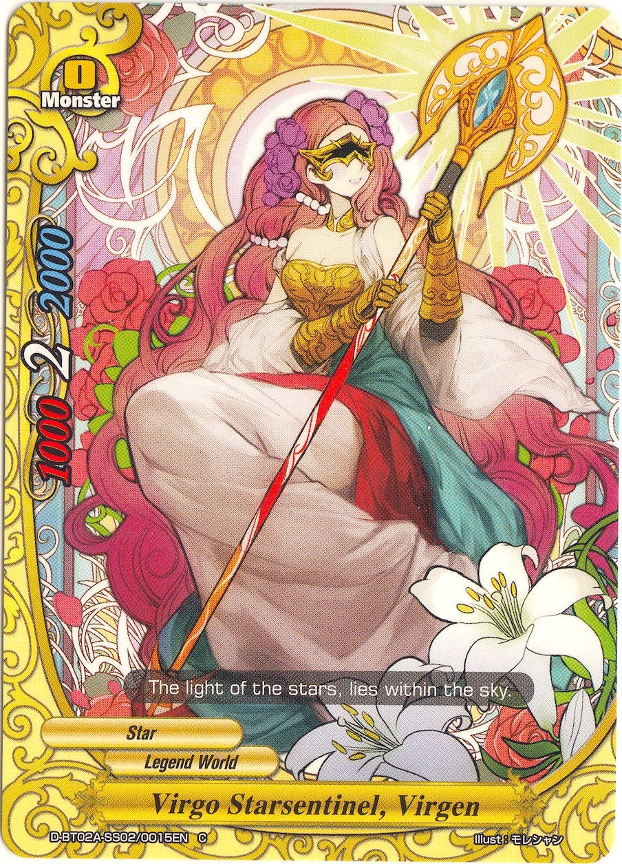 Image for Virgo Starsentinel, Virgen (Four Dimensions) (D-BT02A-SS02/0015EN) - Future Card BuddyFight