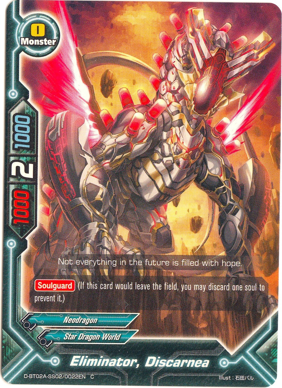 Image for Eliminator, Discarnea (Four Dimensions) (D-BT02A-SS02/0022EN) - Future Card BuddyFight
