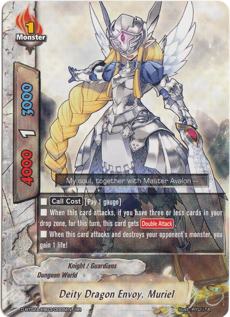 Image for Deity Dragon Envoy, Muriel (Four Dimensions) (D-BT02A-EB03/0005EN) - Future Card BuddyFight