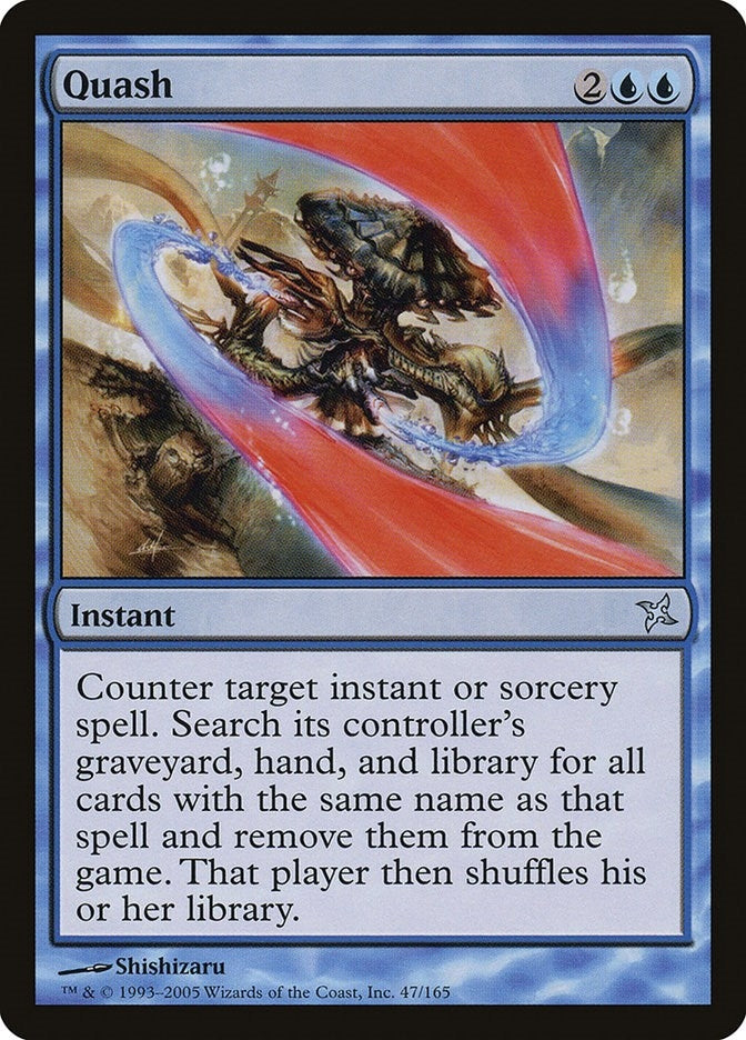 Image for Quash (Betrayers of Kamigawa) (47) - Magic: The Gathering