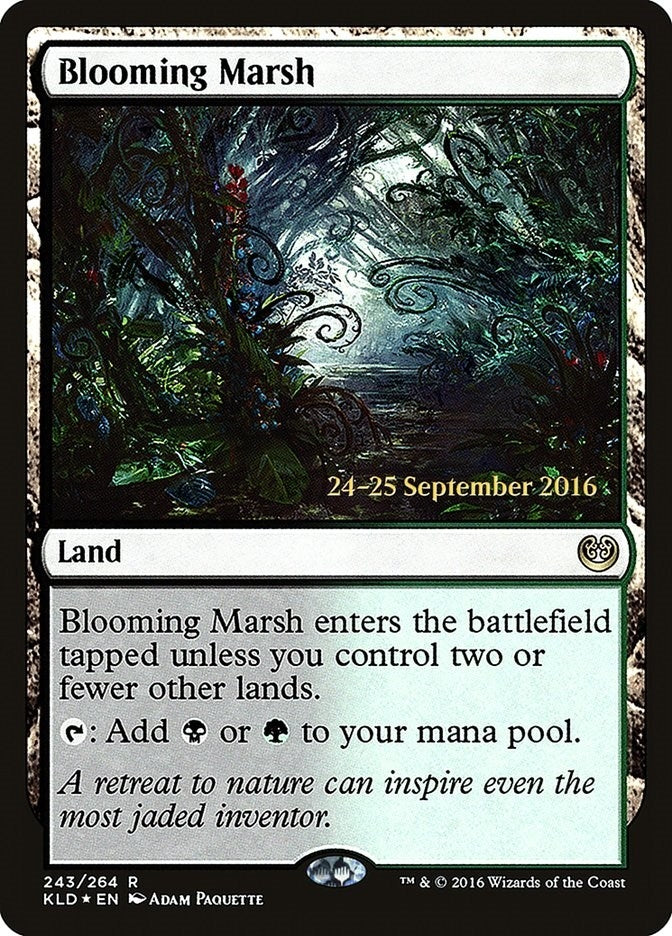 Image for Blooming Marsh (KLD) (Prerelease Cards) (243) - Magic: The Gathering