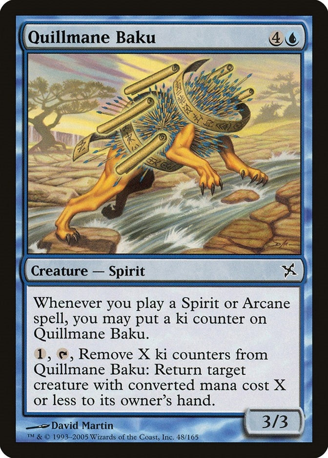 Image for Quillmane Baku (Betrayers of Kamigawa) (48) - Magic: The Gathering