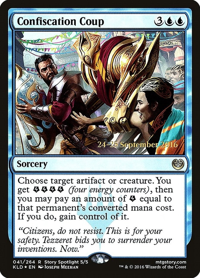 Image for Confiscation Coup (Prerelease Cards) (41) - Magic: The Gathering