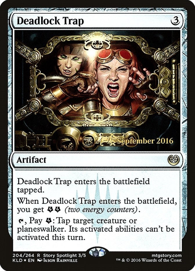 Image for Deadlock Trap (Prerelease Cards) (204) - Magic: The Gathering