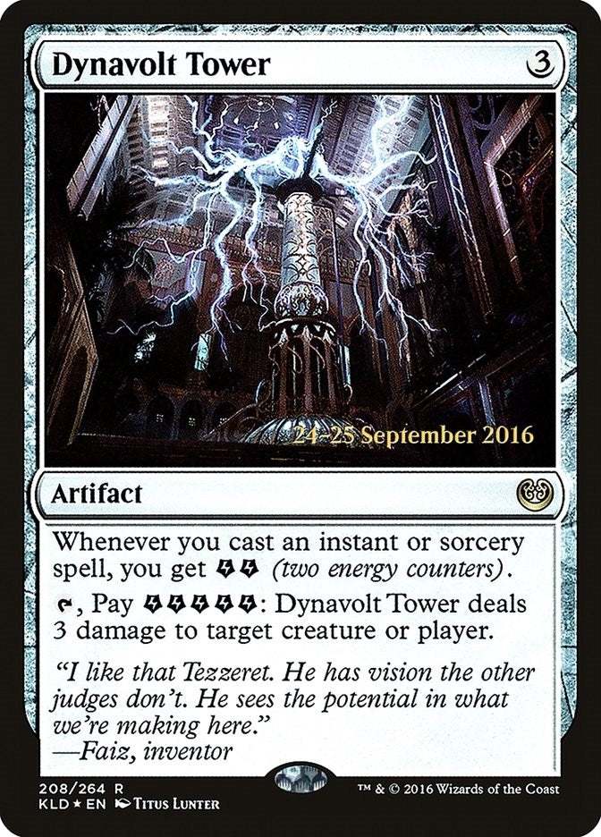 Image for Dynavolt Tower (Prerelease Cards) (208) - Magic: The Gathering