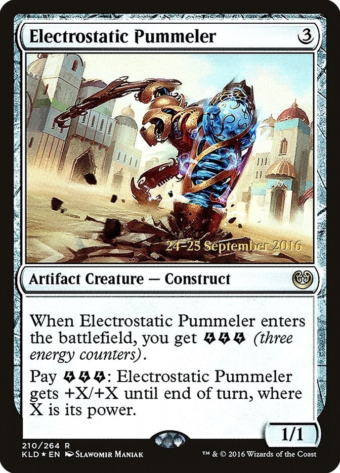 Image for Electrostatic Pummeler (Prerelease Cards) (210) - Magic: The Gathering