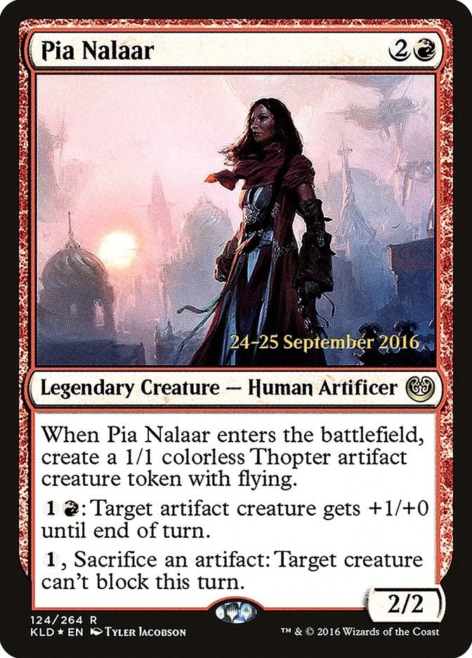Image for Pia Nalaar (Prerelease Cards) (124) - Magic: The Gathering