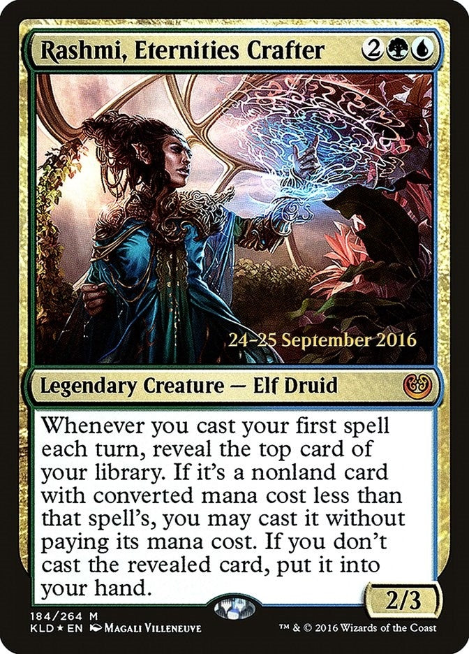 Image for Rashmi, Eternities Crafter (Prerelease Cards) (184) - Magic: The Gathering