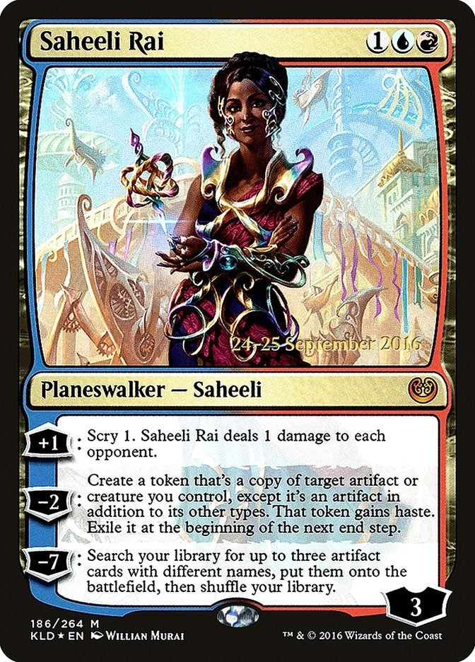 Image for Saheeli Rai (Prerelease Cards) (186) - Magic: The Gathering