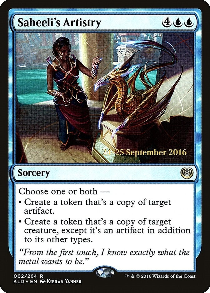 Image for Saheeli's Artistry (Prerelease Cards) (62) - Magic: The Gathering