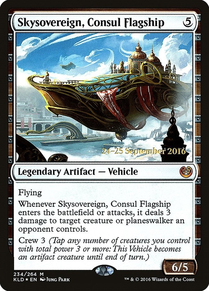 Image for Skysovereign, Consul Flagship (Prerelease Cards) (234) - Magic: The Gathering