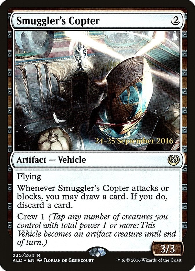 Image for Smuggler's Copter (Prerelease Cards) (235) - Magic: The Gathering