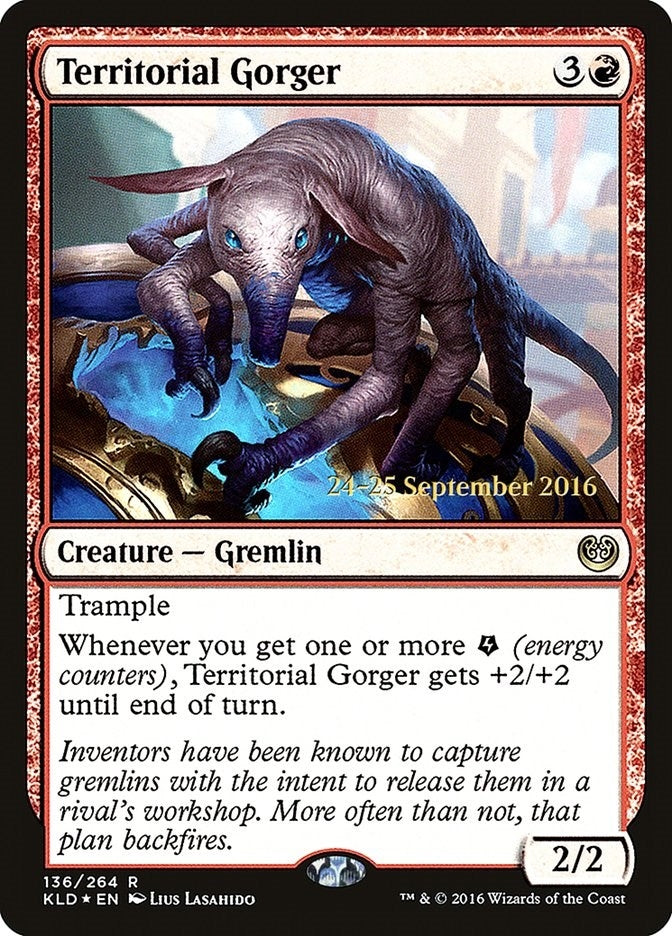 Image for Territorial Gorger (Prerelease Cards) (136) - Magic: The Gathering
