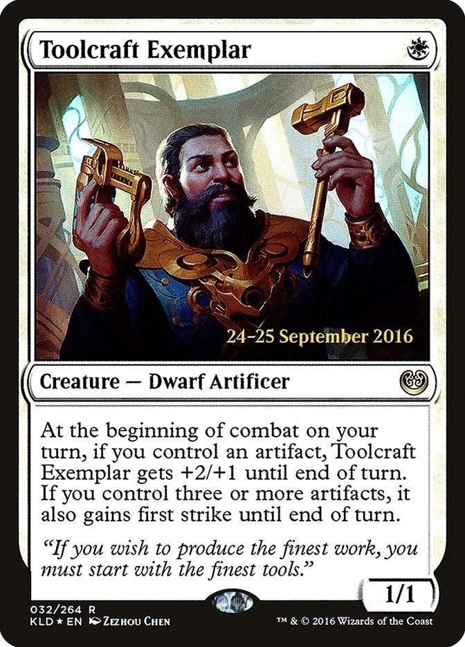 Image for Toolcraft Exemplar (Prerelease Cards) (32) - Magic: The Gathering