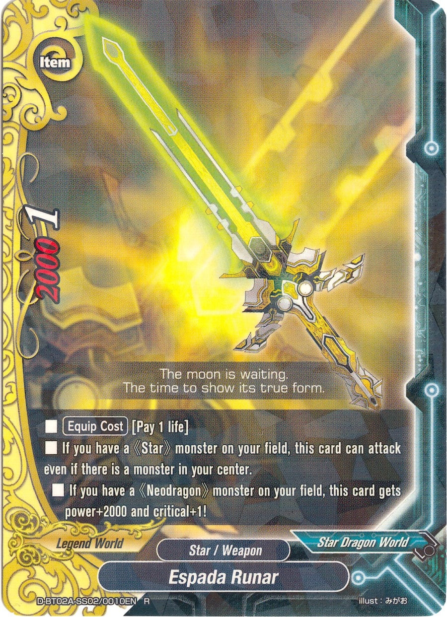 Image for Espada Renard (Green) (Four Dimensions) (D-BT02A-SS02/0010EN) - Future Card BuddyFight