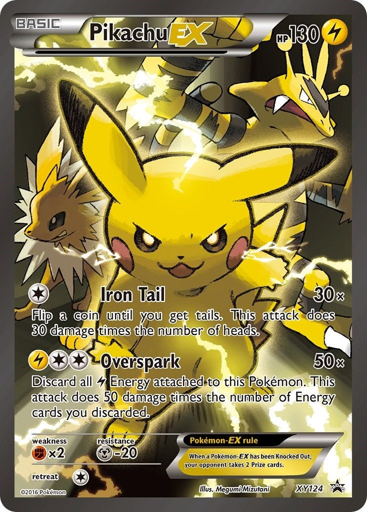 Image for Pikachu EX - XY124 (XY Promos) (XY124) - Pokemon
