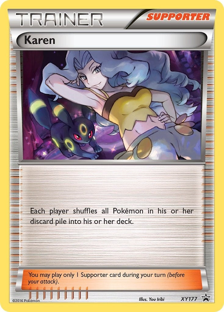 Image for Karen (XY Promos) (XY177) - Pokemon