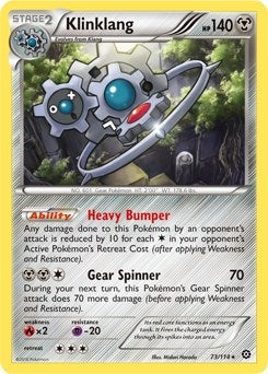 Image for Klinklang - 73/114 (XY Steam Siege) (Deck Exclusives) (073/114) - Pokemon