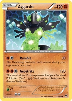 Image for Zygarde - 53/124 (XY Fates Collide) (Deck Exclusives) (053/124) - Pokemon