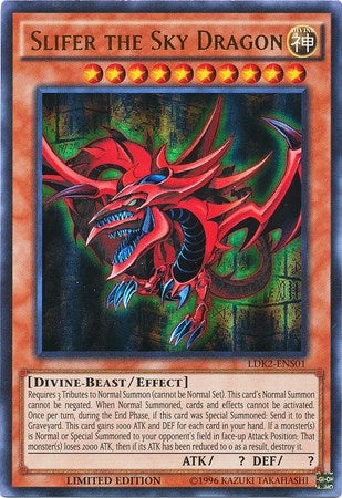 Image for Slifer the Sky Dragon (Legendary Decks II) (LDK2-ENS01) - YuGiOh