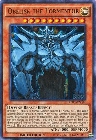 Image for Obelisk the Tormentor (Legendary Decks II) (LDK2-ENS02) - YuGiOh