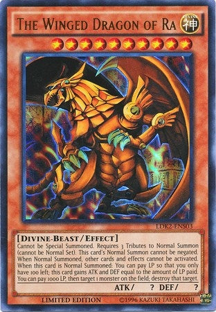 Image for The Winged Dragon of Ra (Legendary Decks II) (LDK2-ENS03) - YuGiOh