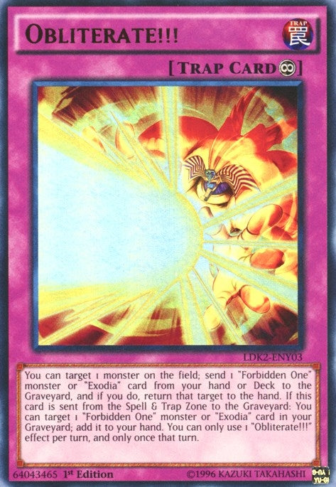 Image for Obliterate!!! (Legendary Decks II) (LDK2-ENY03) - YuGiOh