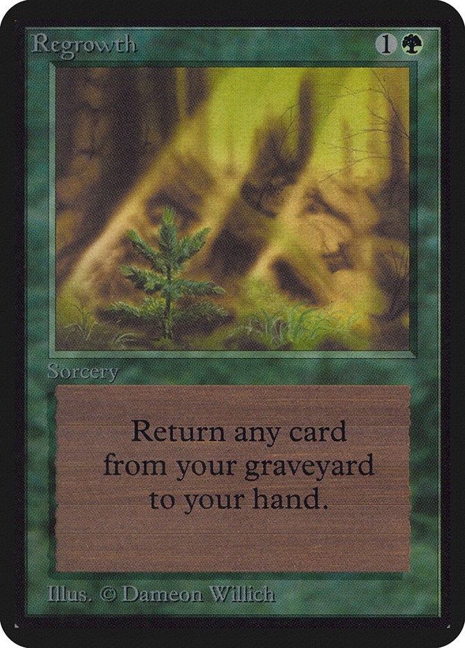 Image for Regrowth (Alpha Edition) - Magic: The Gathering