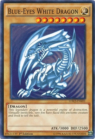 Image for Blue-Eyes White Dragon (Version 2) (Legendary Decks II) (LDK2-ENK01) - YuGiOh