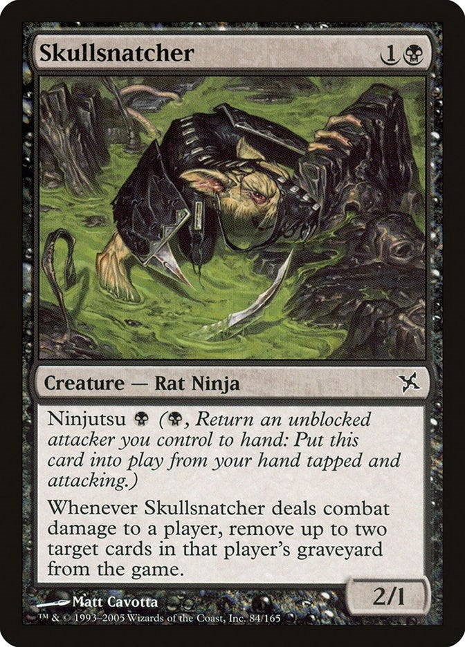 Image for Skullsnatcher (Betrayers of Kamigawa) (84) - Magic: The Gathering