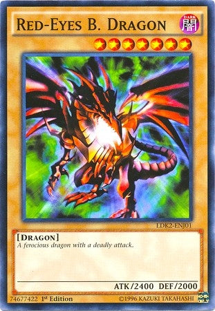 Image for Red-Eyes B. Dragon (Legendary Decks II) (LDK2-ENJ01) - YuGiOh