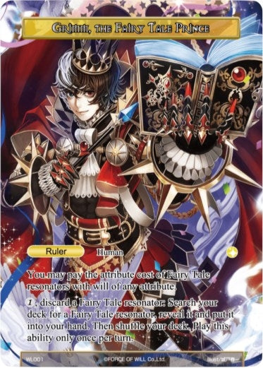 Image for Grimm, the Fairy Tale Prince (Promo Cards) (WL001) - Force of Will