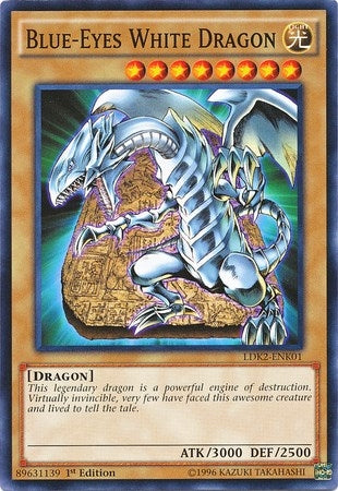 Image for Blue-Eyes White Dragon (Version 4) (Legendary Decks II) (LDK2-ENK01) - YuGiOh