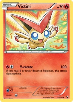 Image for Victini - 15/101 (BW Noble Victories) (Deck Exclusives) (015/101) - Pokemon