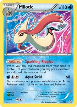 Image for Milotic - 44/160 (XY Primal Clash) (Deck Exclusives) (044/160) - Pokemon