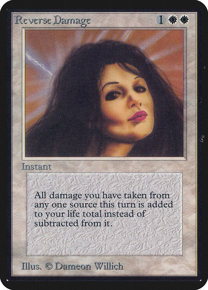 Image for Reverse Damage (Alpha Edition) - Magic: The Gathering