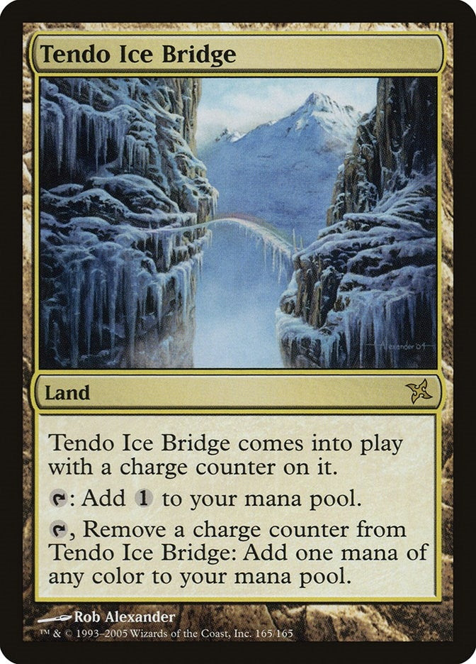 Image for Tendo Ice Bridge (Betrayers of Kamigawa) (165) - Magic: The Gathering