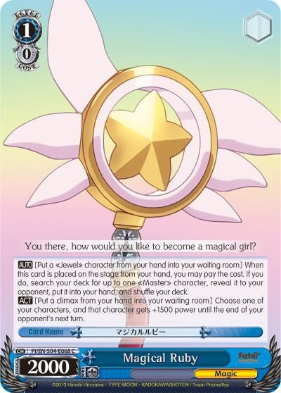Image for Magical Ruby (Fate/kaleid liner PRISMA ILLYA DX) (PI/EN-S04-E068 C) - Weiss Schwarz