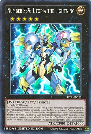 Image for Number S39: Utopia the Lightning (The Dark Illusion) (TDIL-ENSE2) - YuGiOh
