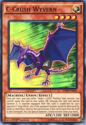 Image for C-Crush Wyvern (Structure Deck: Seto Kaiba) (SDKS-EN003) - YuGiOh