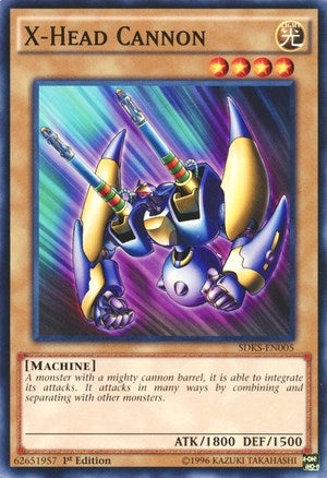 Image for X-Head Cannon (Structure Deck: Seto Kaiba) (SDKS-EN005) - YuGiOh