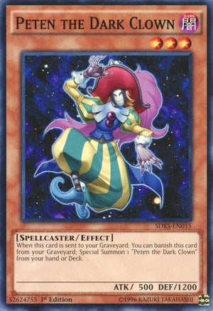 Image for Peten the Dark Clown (Structure Deck: Seto Kaiba) (SDKS-EN015) - YuGiOh