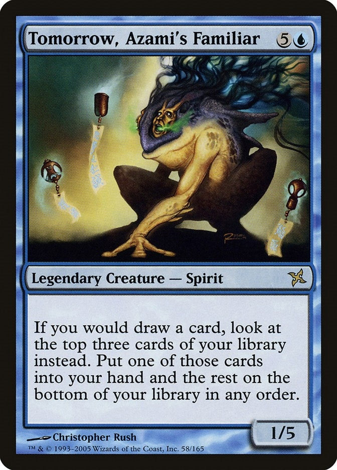 Image for Tomorrow, Azami's Familiar (Betrayers of Kamigawa) (58) - Magic: The Gathering